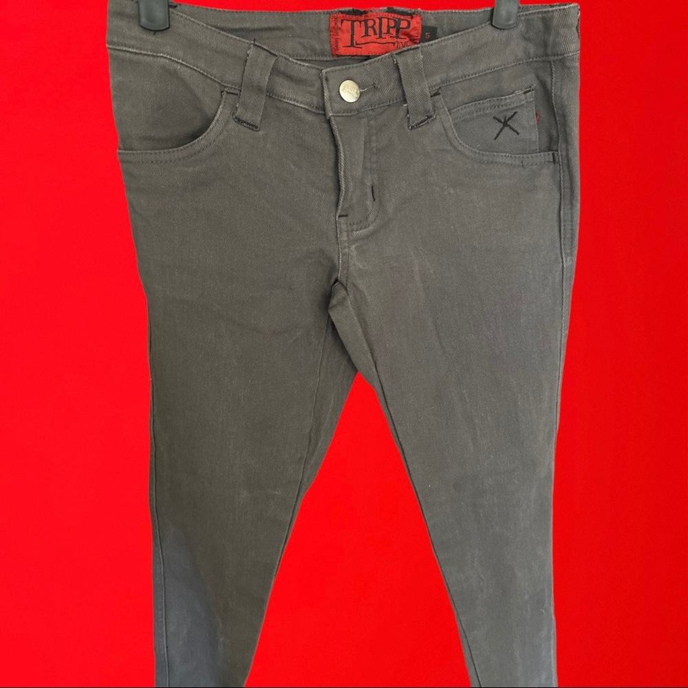 y2k TRIPP NYC DIY Sewn Super Skinny Jeans